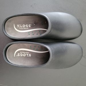 Klogs 9W Women's black footwear casual